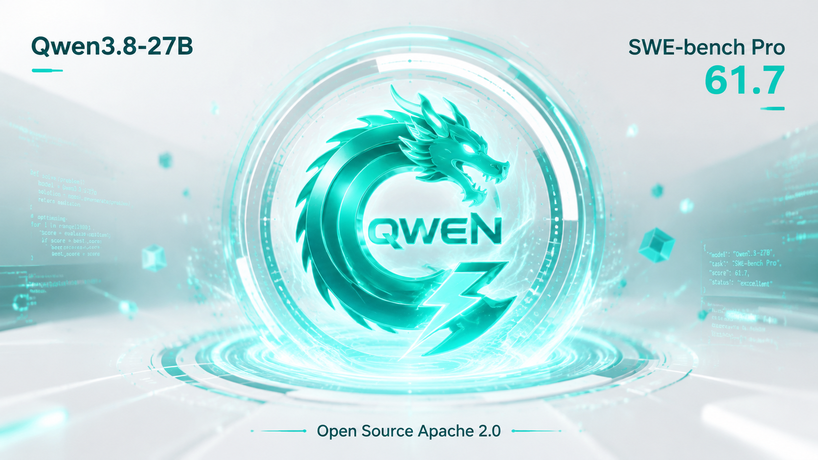 Qwen3.8-27B เปิดซอร์ส 27B ที่โค่น Opus 4.6 Max บน SWE-bench Pro — สรุปข่าว AI สัปดาห์นี้ (16 ส.ค. 2026)