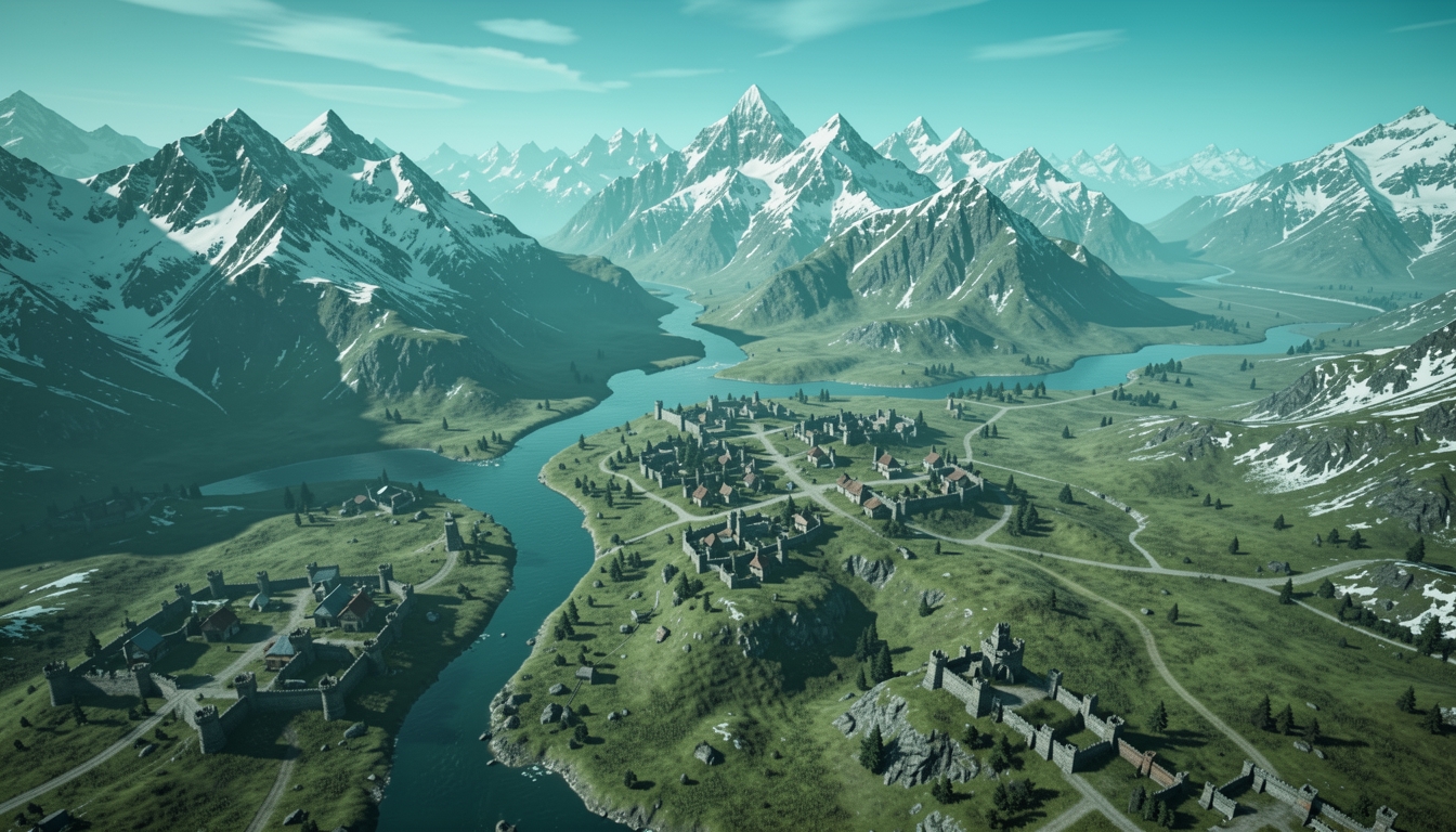 ภาพ: โลก open-world ขนาดใหญ่ที่ได้จากคำอธิบายเพียงประโยคเดียว