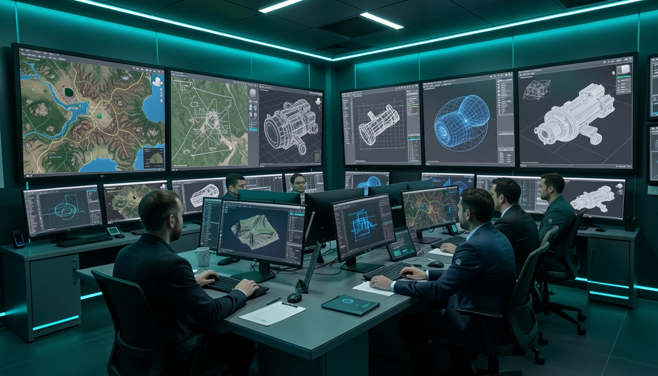 ภาพ: ระบบ AI Agent หลายตัวประสานงานวางแผนสร้างโลก 3D